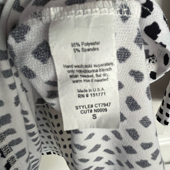 Gilli 3/4 length sleeves blouse size s - Picture 3 of 8